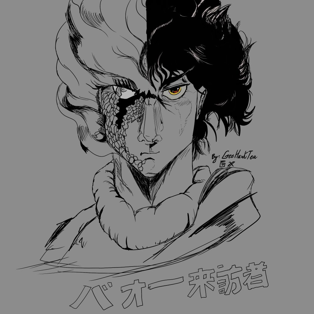 Ikuro Hashizawa promotional portrait fanart expiriment