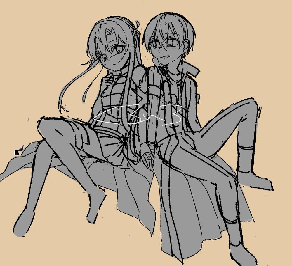 キリトとアスナ