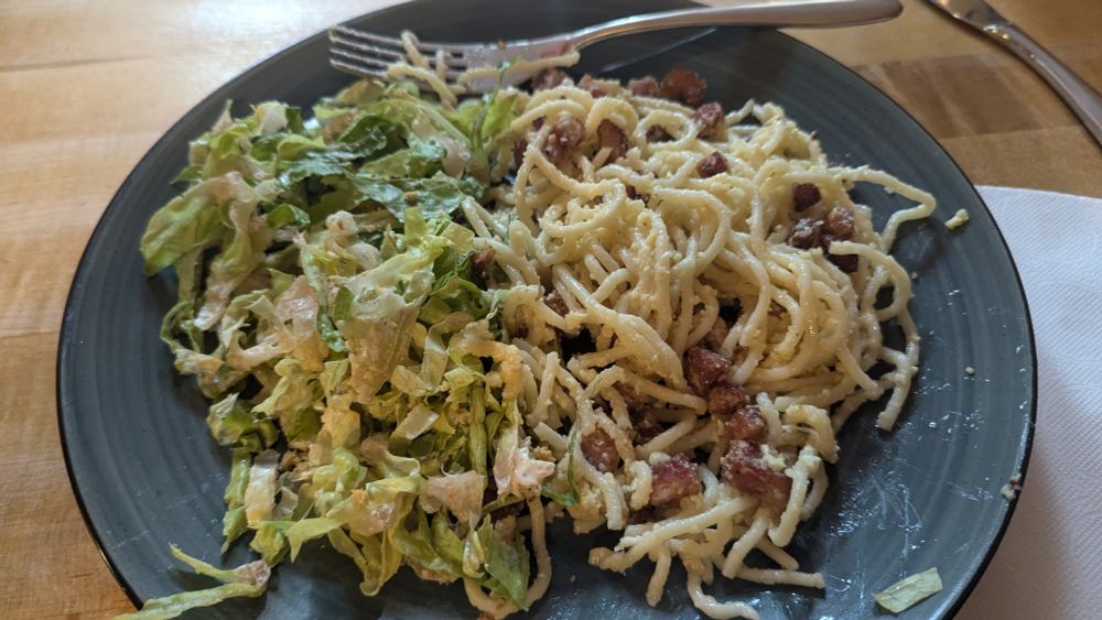 Spaghetti carbonara 