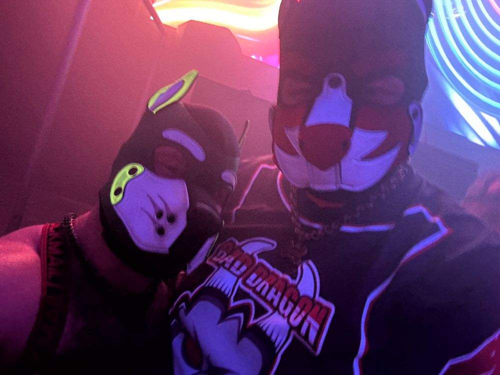 And this is why you get neon on your pup hoods