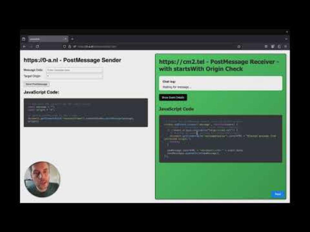 Widgets Gone Wild: Exploiting XSS Through Flawed postMessage Origin Checks