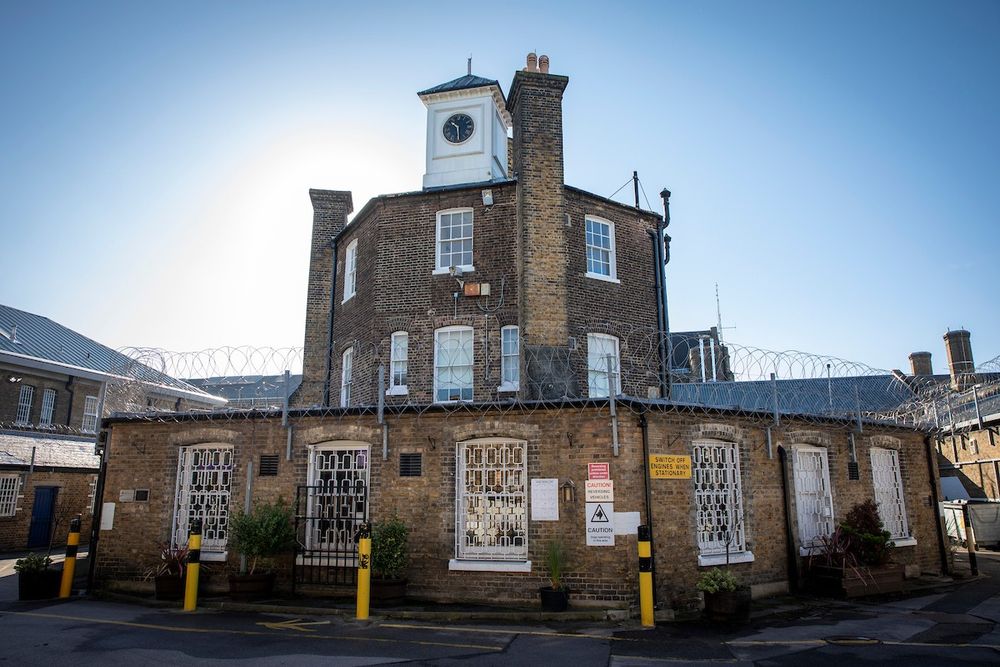 The old governors house now used for Clinks restaurant inside HM Prison Brixton (photo by Andy Aitchison)