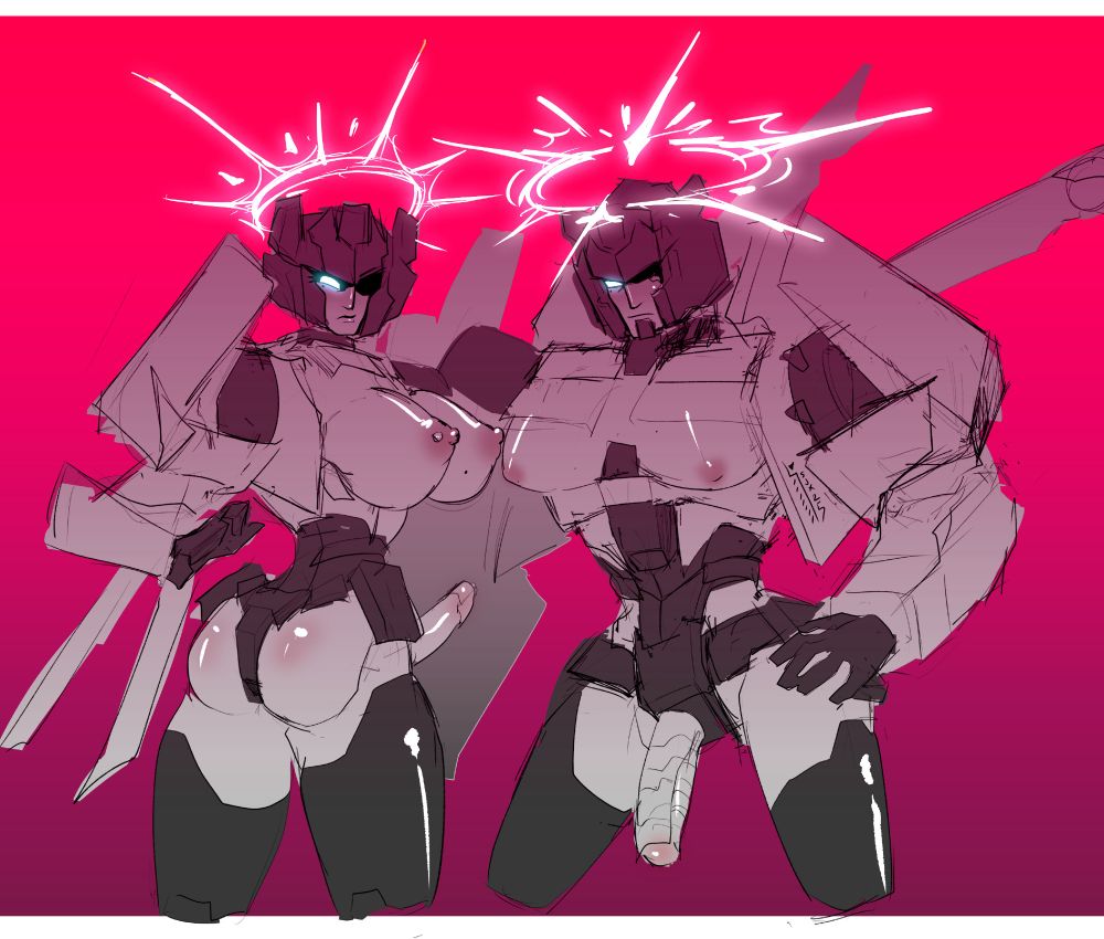 Femme and Mech Inferno

Tbh,I should've drawn Femferno with a huge dick,next ill do it real qwq