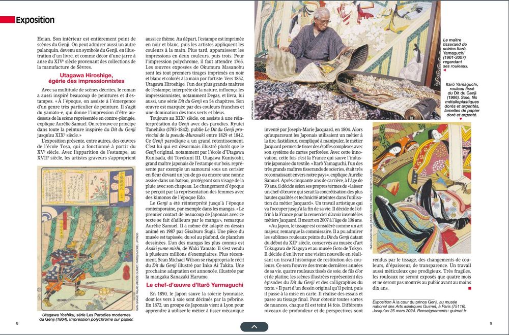 Raffinement des arts de cours du Japon médiéval