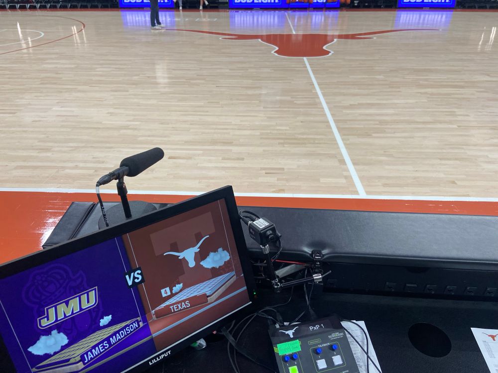 #4 Texas WBB hosts JMU. 