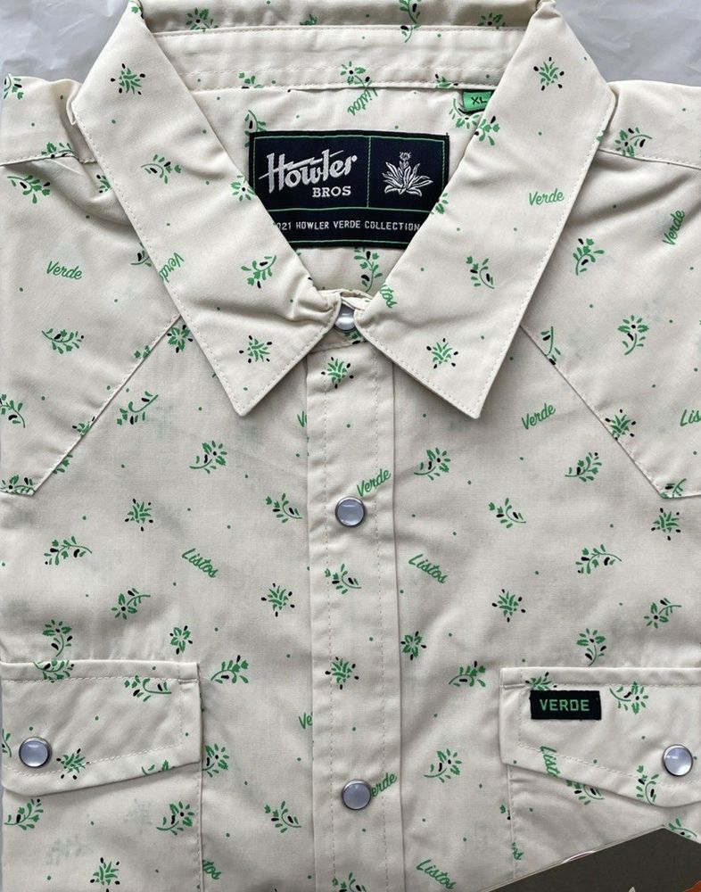 2021 off-white pearl snap Howler Bros shirt