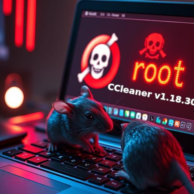 Who let the RATs in? why, CCleaner v1  did.
