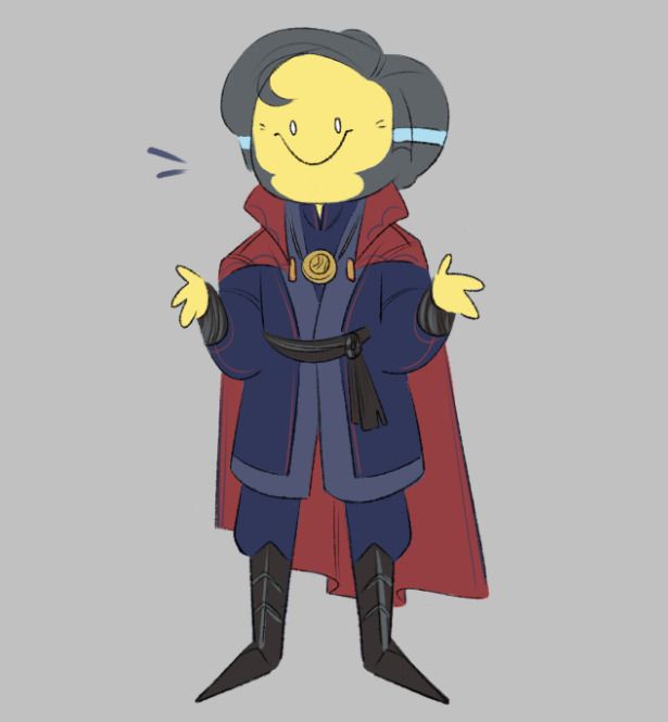 Mayor cosplaying Dr Strange (Marvel)