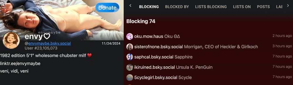 blocking list of envymaybe
