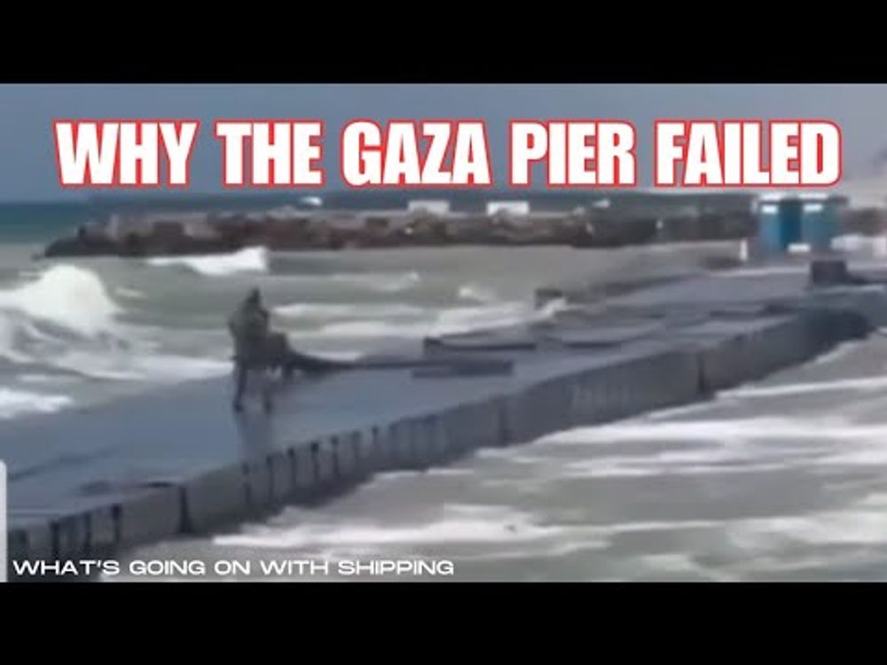 Why The Gaza Pier Failed | Five Issues and the Ultimate Cause Why JLOTS Did Not Succeed