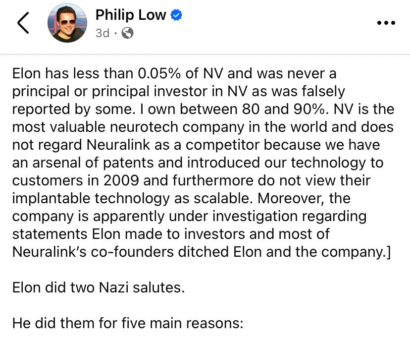 Philip Low Unmasking Musk