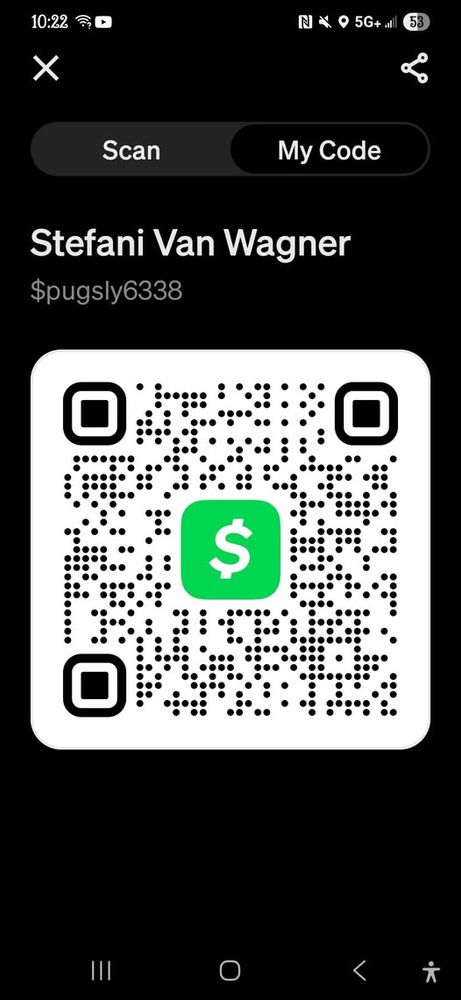 A QR code to help my friend, Pugsly.