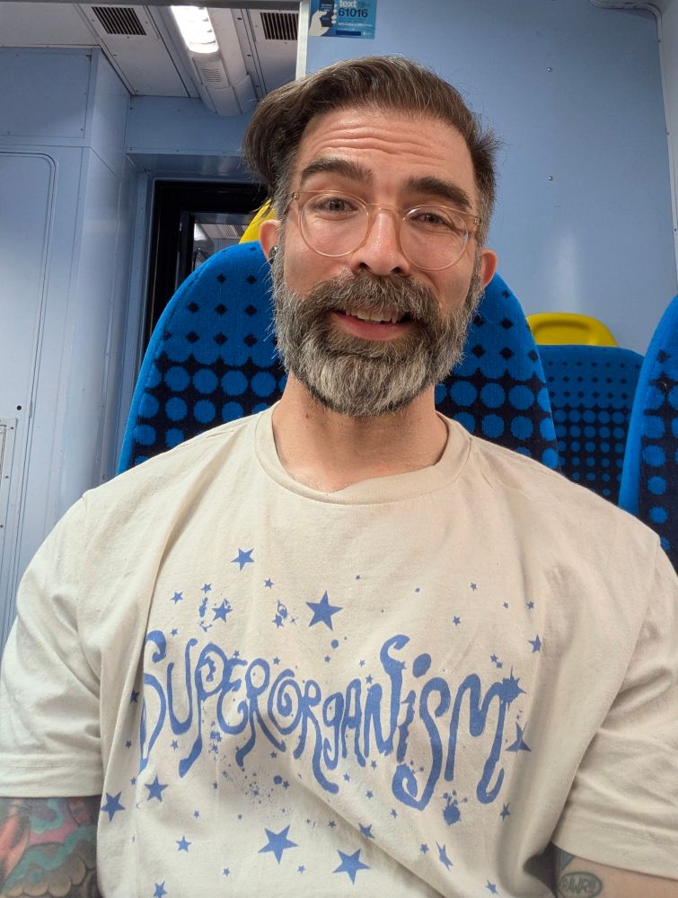 Jordan on a train