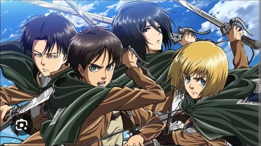 The team of Titan killers from Attack on Titan