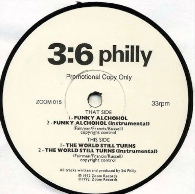 That side, Vinyl 12” Center Label. 