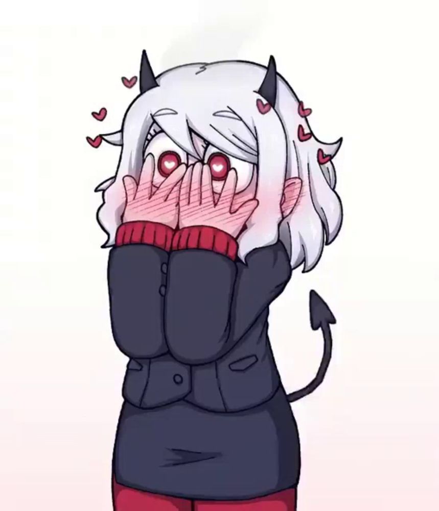 Flustered Anime GIF