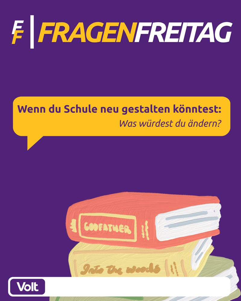 Fragen Freitag - Wenn du Schule neu gestalten könntest: Was würdest du ändern?