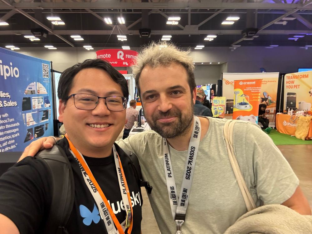 Guillaume and Daniel at SXSW