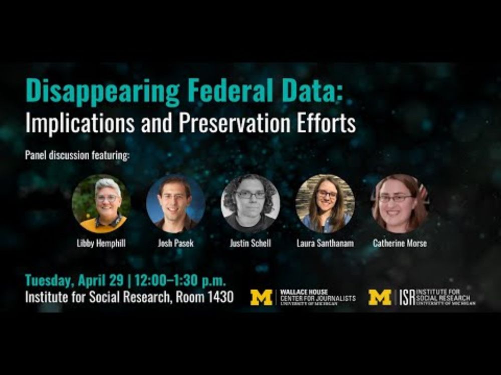 Disappearing Federal Data: Implications and Preservation Efforts