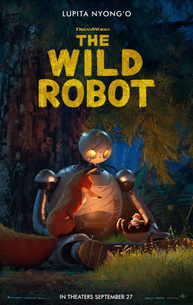 The Wild Robot movie poster