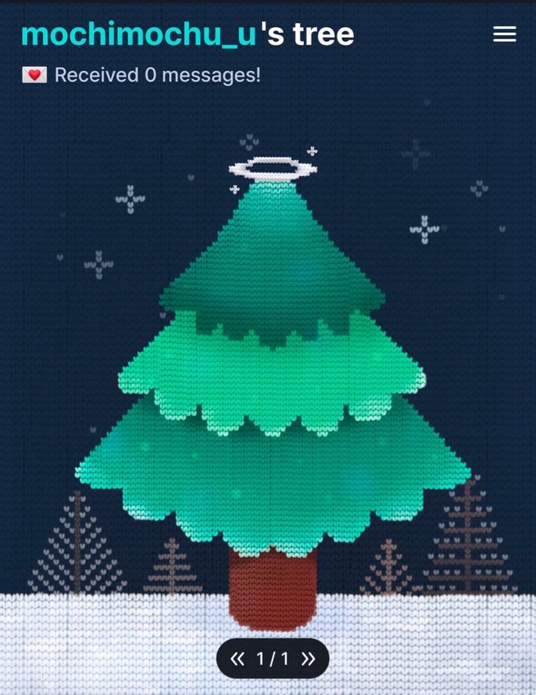 mochimochu's christmas tree