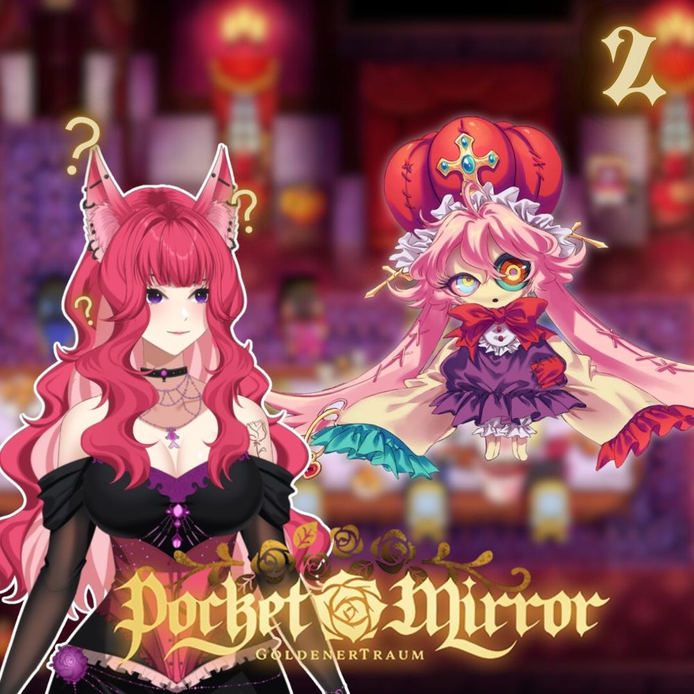 Roseafoxx, playing pocket mirror ~ goldenertraum. Wondering if the doll queen, Egliette would actually be nice