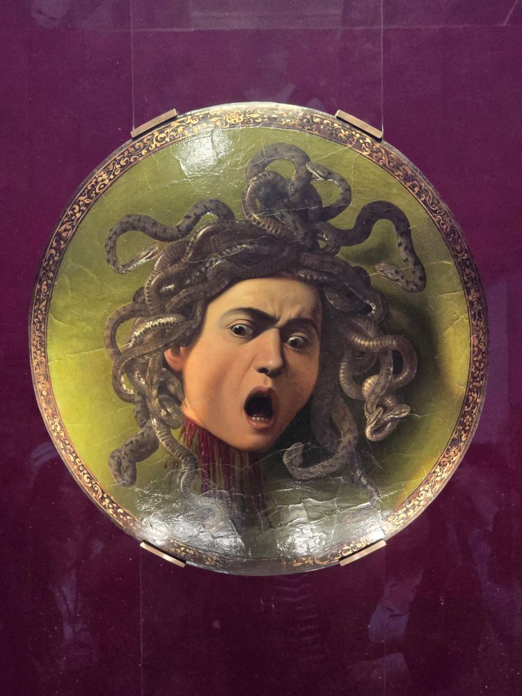 Caravaggio's Medusa.
