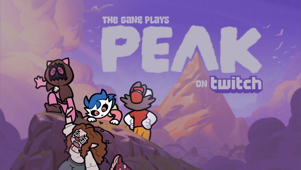 Image depicting the CCC gang perched up-top a mountain in various poses and enjoying the thrill of adventure.