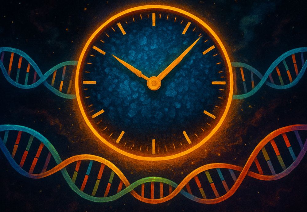 A clock and DNA