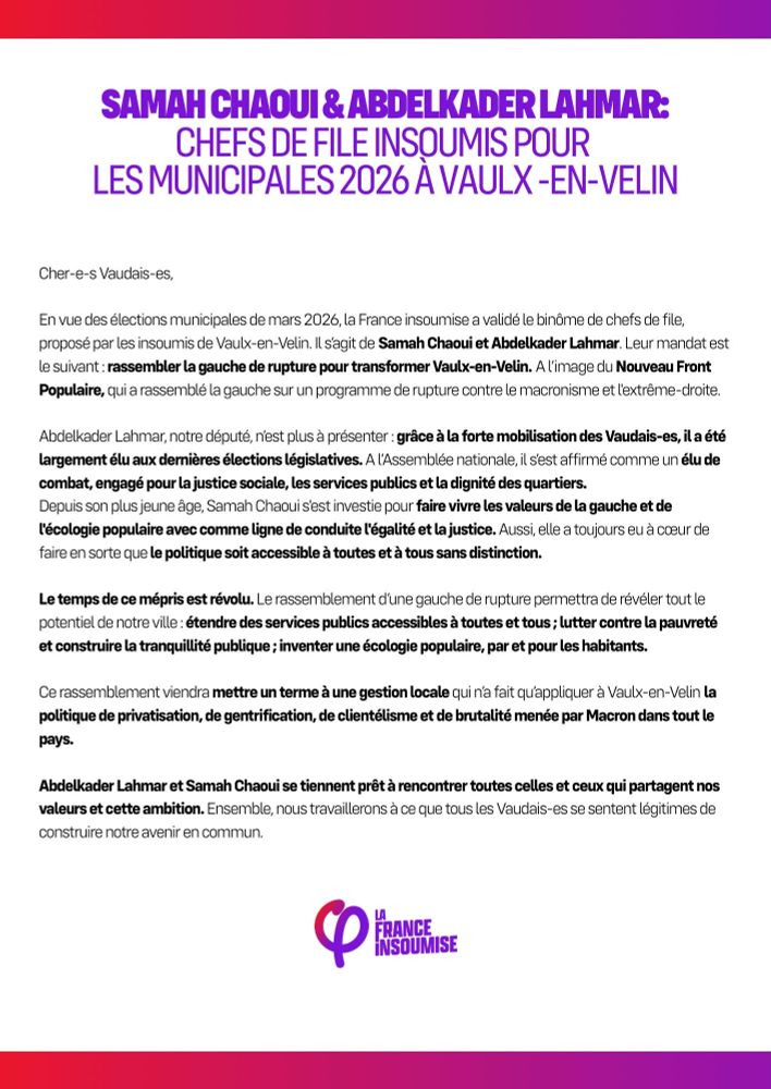 Communiqué 