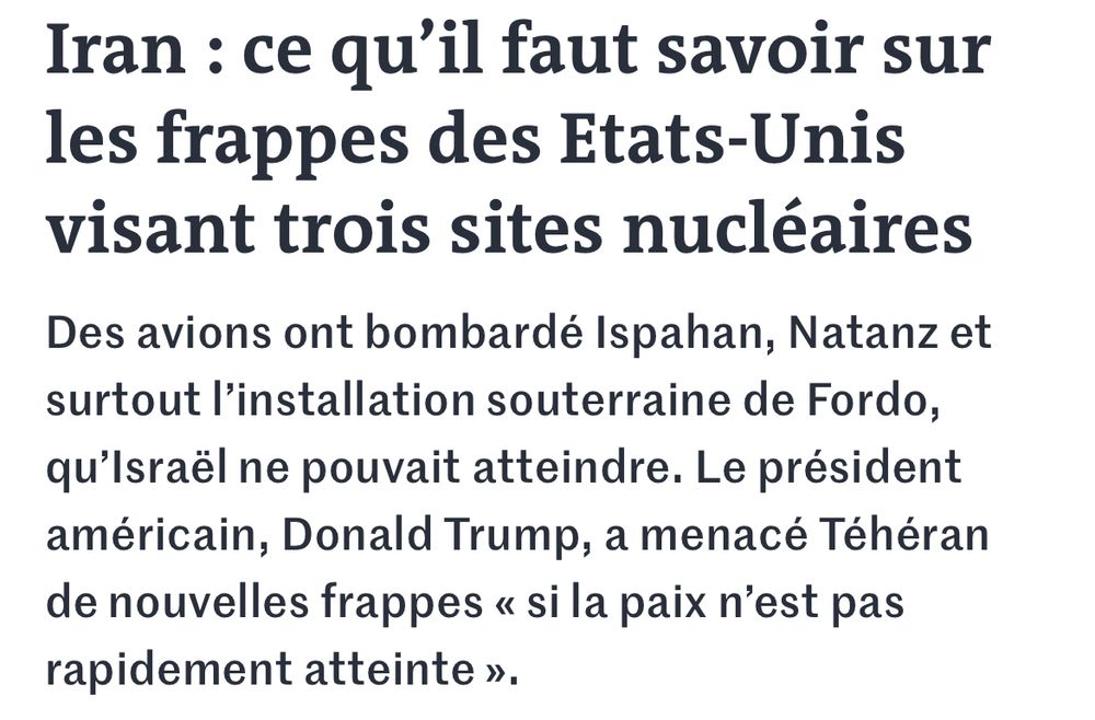 Le monde