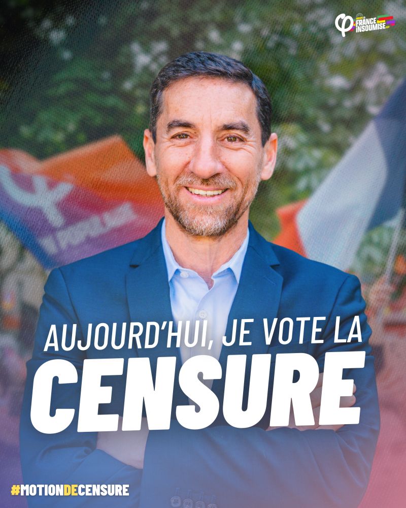 Je vote la motion de censure!