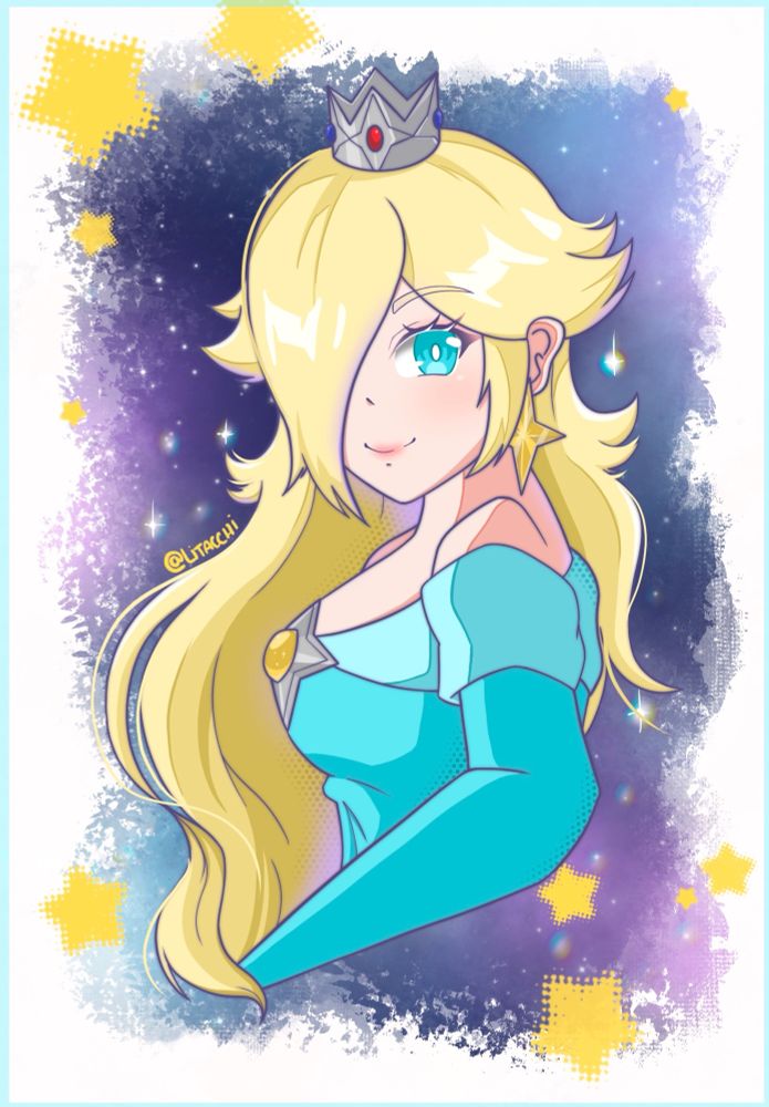 Fanart of Rosalina from Mario Galaxy