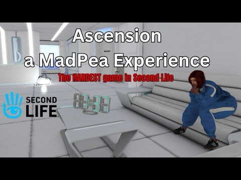 MadPea Game Experience ASCENSION hardest game in Second Life