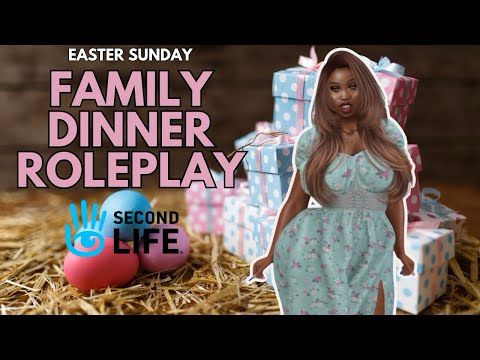 Easter Sunday a Family Roleplay Second Life