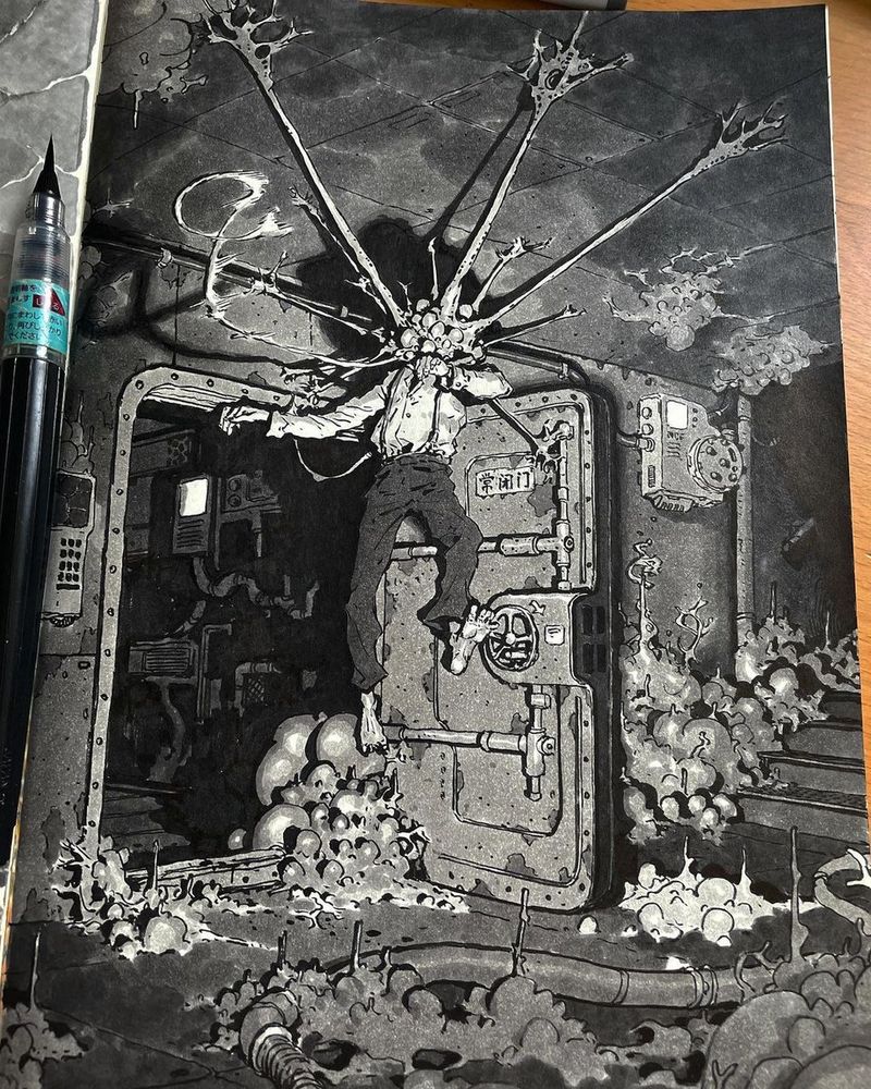 Work by dirty iron 