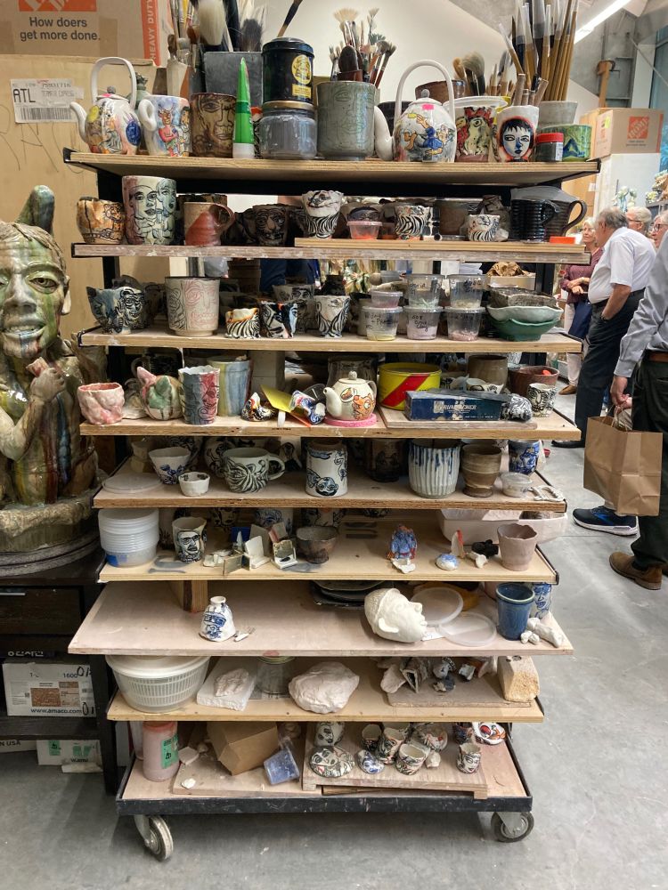 More cups, saucers, bowls, etc. 