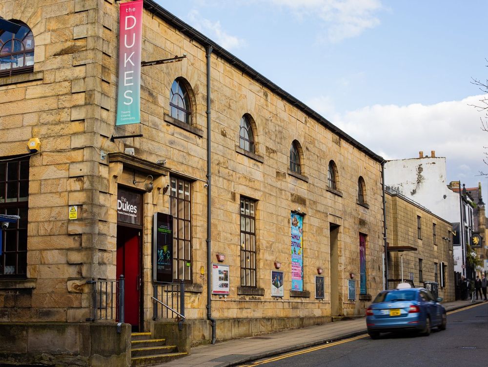 The frontage of the Dukes Theatre