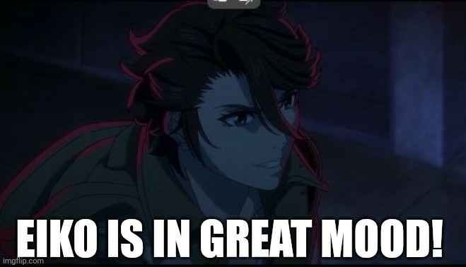 Eiko is Happy that the Hawks have won 4 in a row