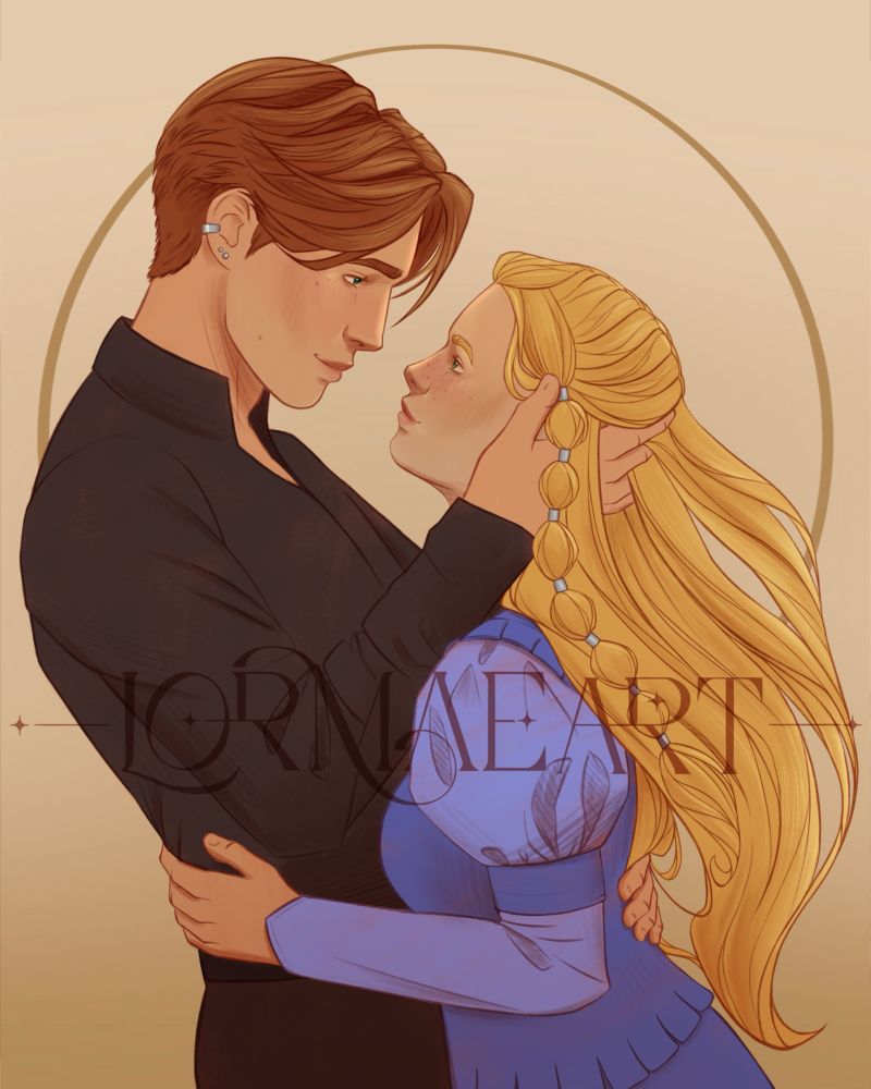 Elm and Ione from Two Twisted Crowns by Rachel Gillig. 