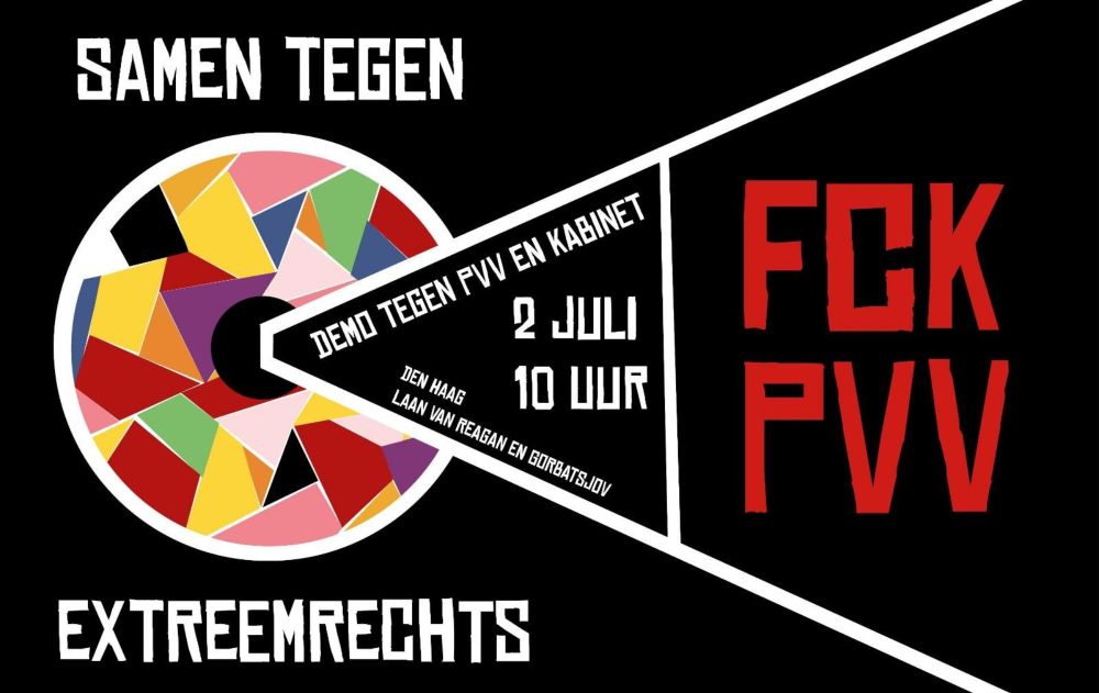 2 juli, Den Haag: radicaal anti-fascistisch blok tegen de extreem-rechtse regering | Doorbraak.eu