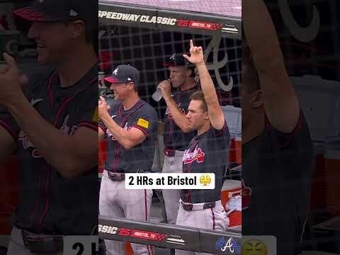 Eli White is the Speedway Classic HR King! 👑 #mlb #baseball #eliwhite #braves