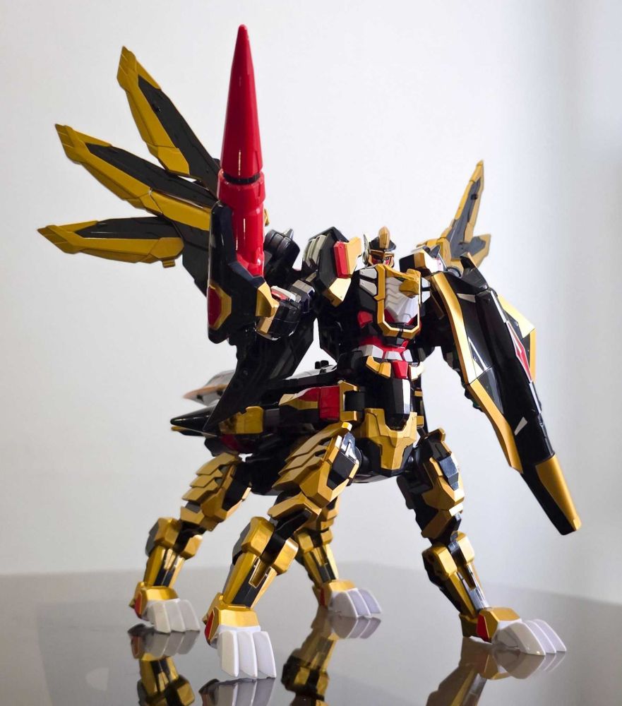 The knight robot is now a griffontaur