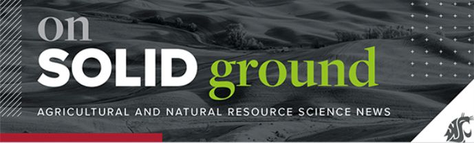 Newsletter banner with name and tagline: Agricultural and Natural Resource Science News