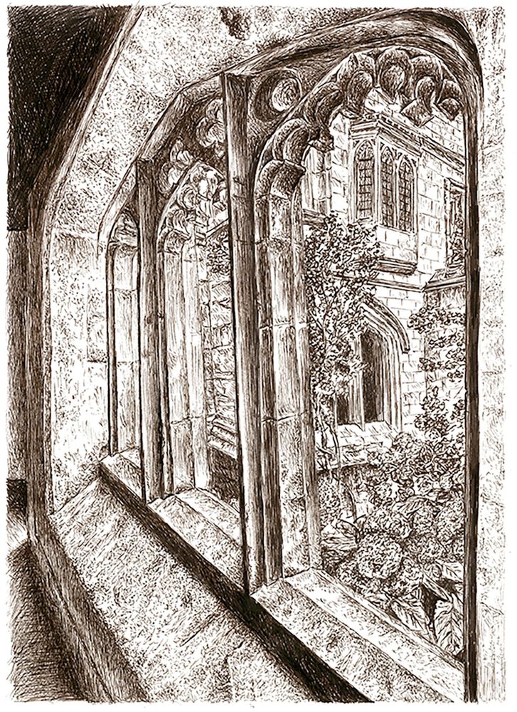 The Cloister or Great Quad of Magdalen College