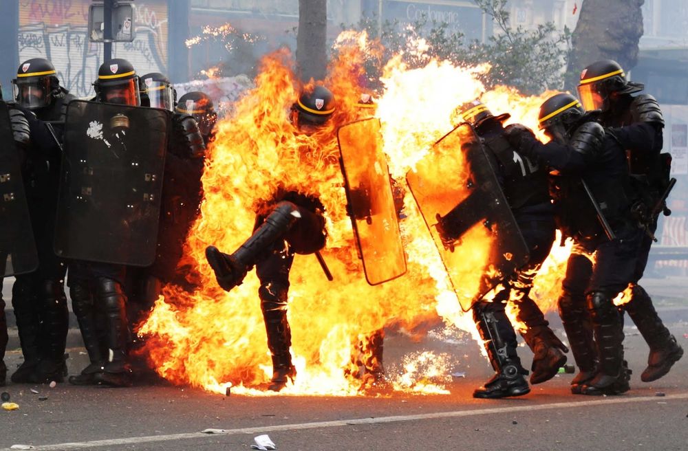La police