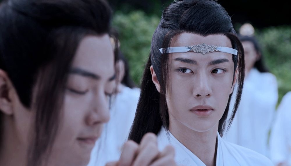 Lan Wangji realizing he's in love