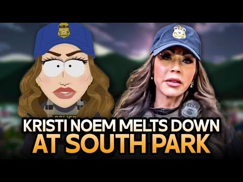 Enraged Kristi Noem Erupts At South Park For Mocking Her