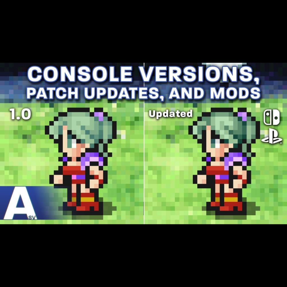 Here's What's Changed in the Final Fantasy Pixel Remasters on Console + Patch Updates + Mods