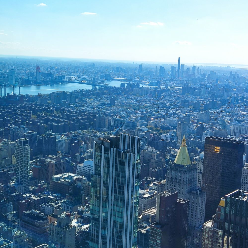 Vue de gratte ciel NYC